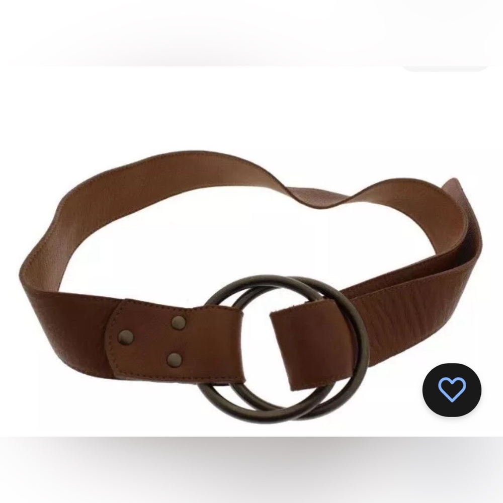 Eileen Fisher Camel 100% Genuine Leather Belt